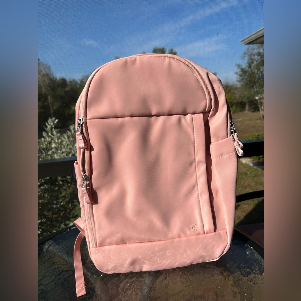 All in motion full size pink backpack new without tags
